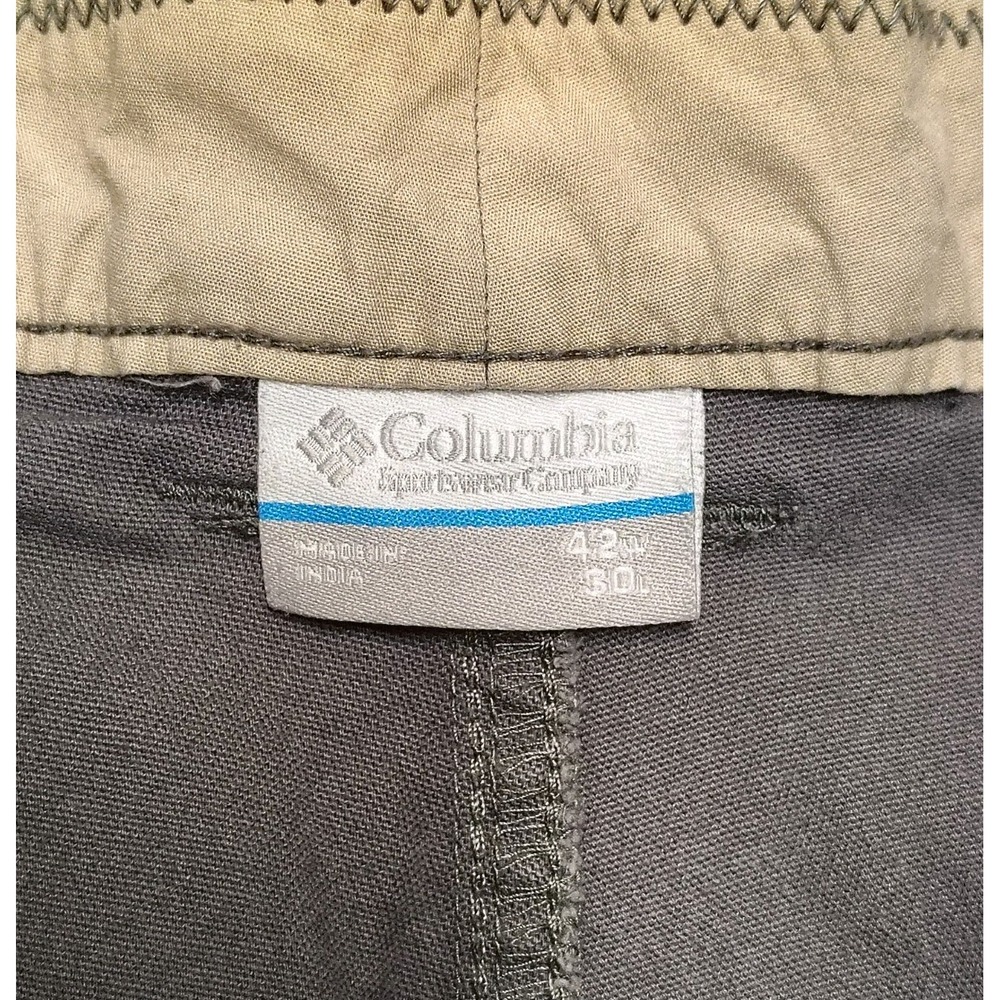 Columbia Mens 42x30 Outdoor Tactical Pants Wide Leg Hiking‎ Utility Cargo Cotton - Picture 9 of 13